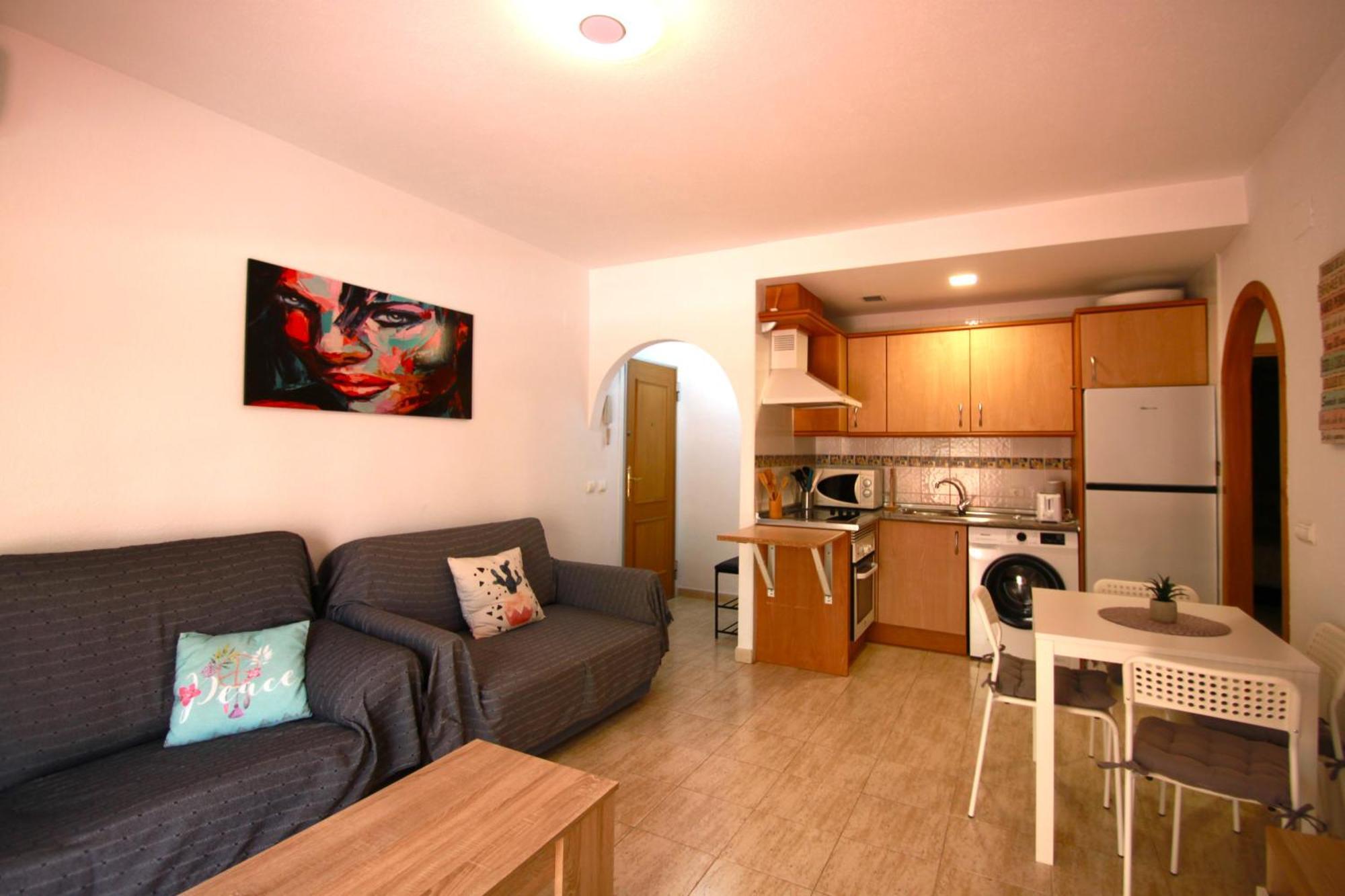 Apartamento Casaturis En Los Arenales Del Sol Ar102 Con Terraza Y Piscina Exterior foto