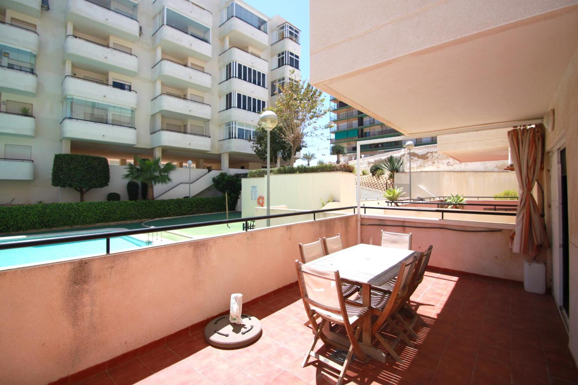 Apartamento Casaturis En Los Arenales Del Sol Ar102 Con Terraza Y Piscina Exterior foto