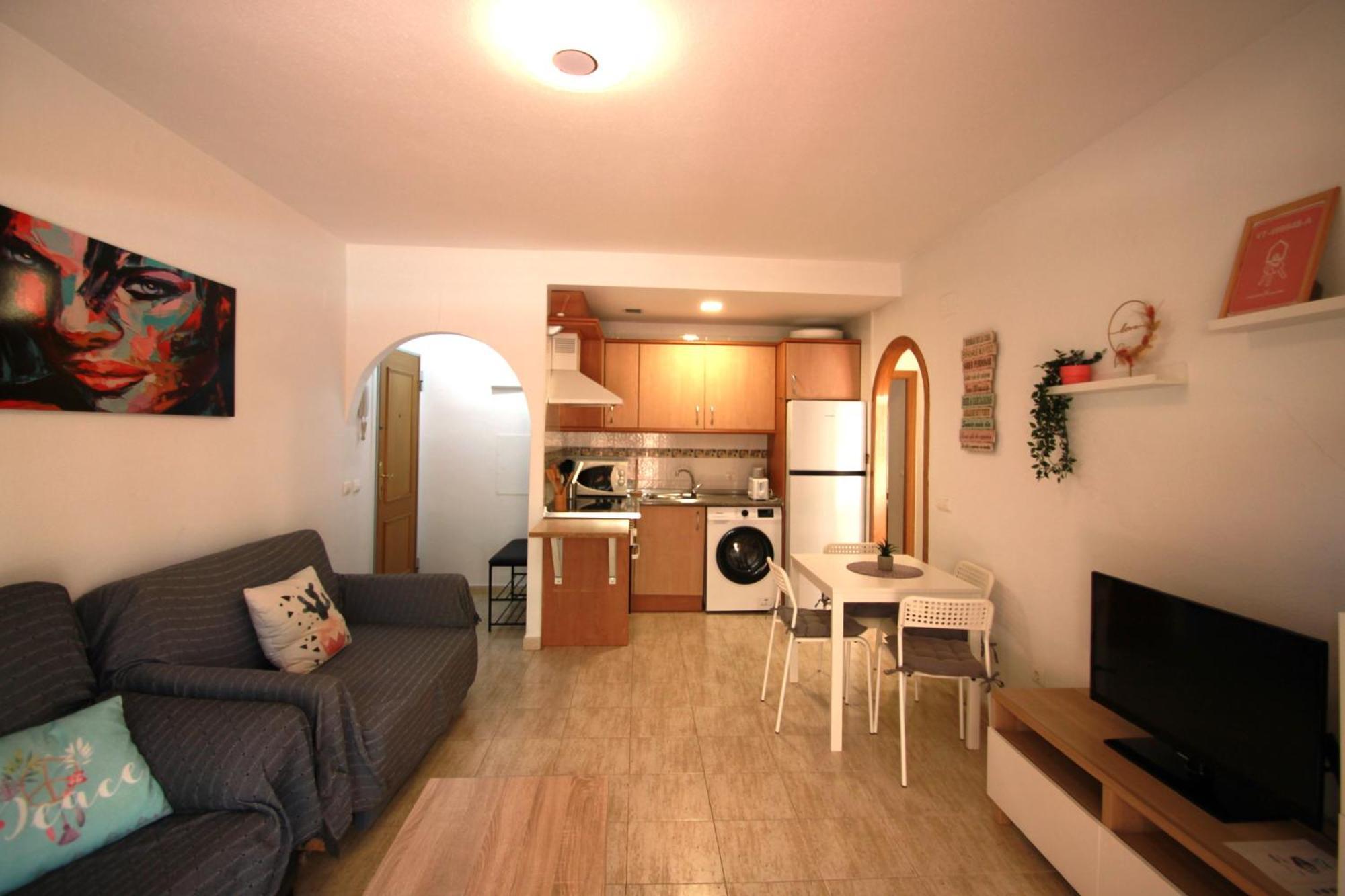 Apartamento Casaturis En Los Arenales Del Sol Ar102 Con Terraza Y Piscina Exterior foto