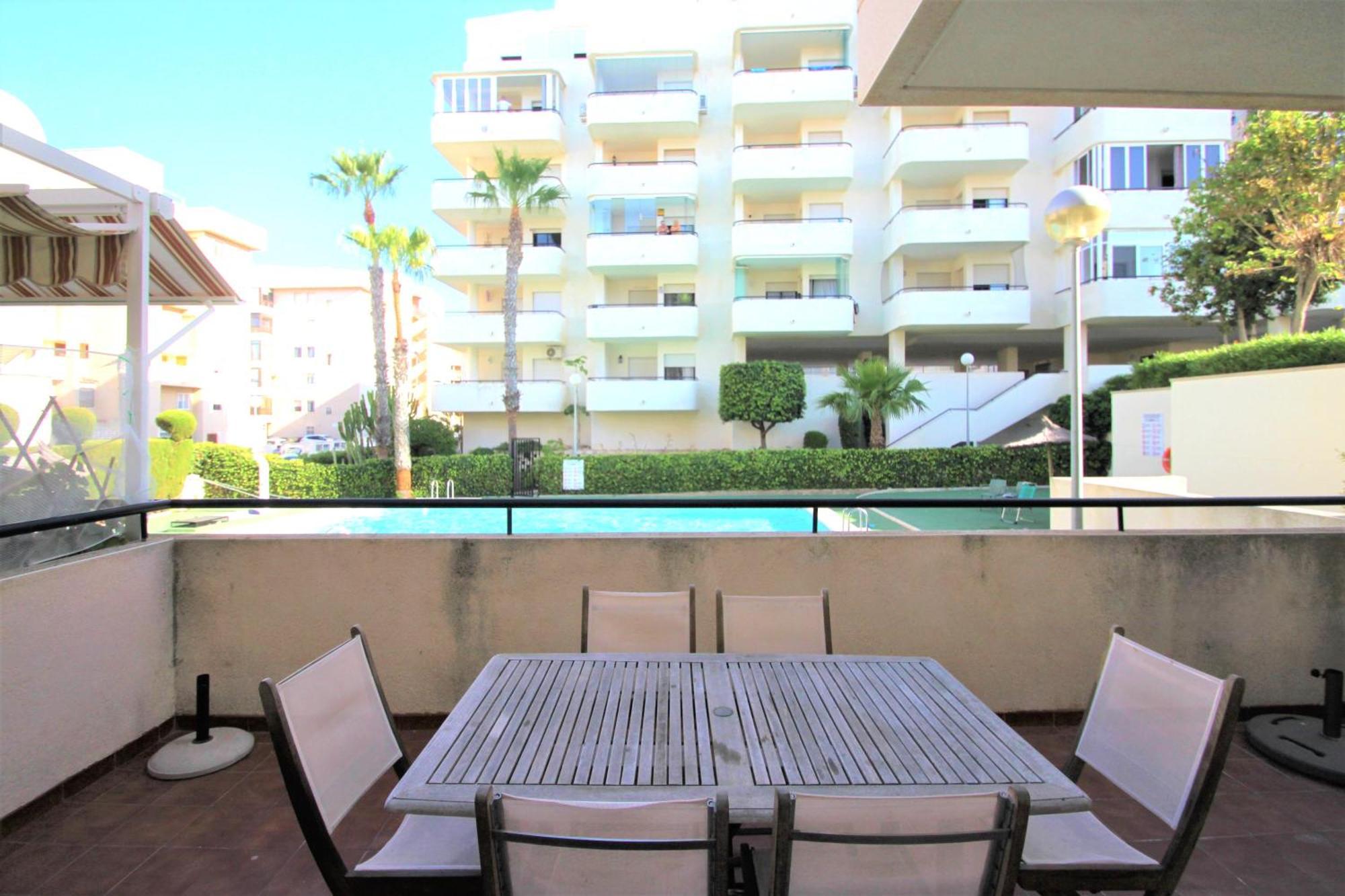 Apartamento Casaturis En Los Arenales Del Sol Ar102 Con Terraza Y Piscina Exterior foto